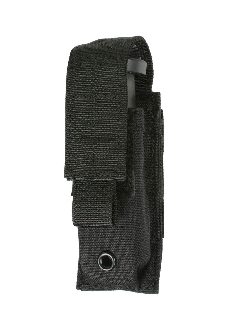 Blackhawk S.T.R.I.K.E. Single Pistol Mag Pouch w/ Molle, Black - 37CL06BK - Blackhawk!