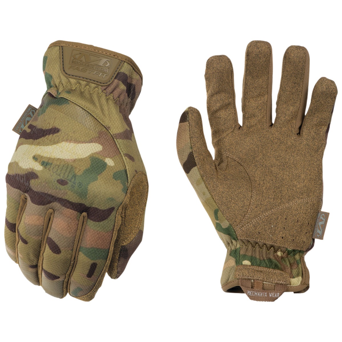 Mechanix Wear FastFit Touchscreen Synthetic Leather, MultiCam, X-Large - FFTAB-78-011 - Mechanix Gloves
