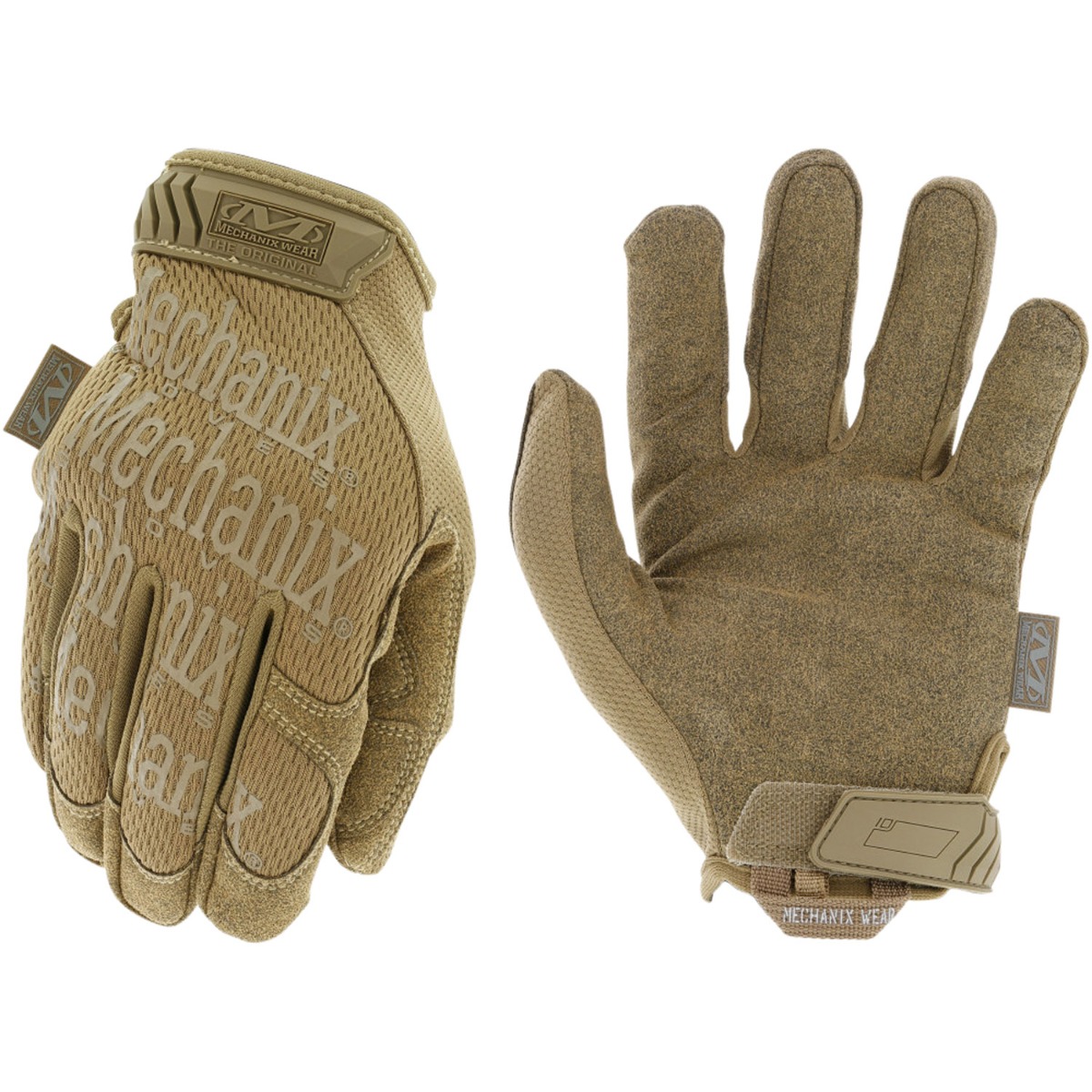 Mechanix Wear Original Synthetic Leather, Coyote, Small - MG-72-008 - Mechanix Gloves