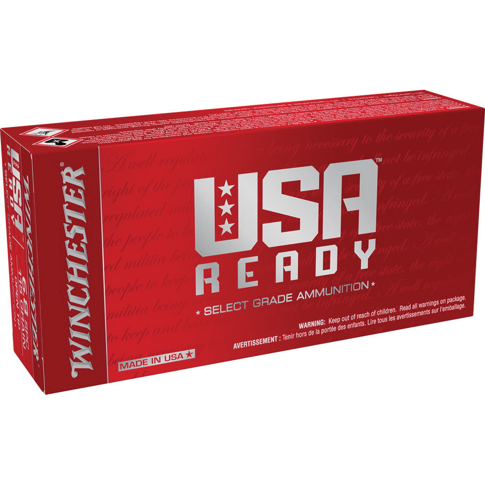 Winchester USA Ready 6.8mm Rem SPC 115 gr OT Ammo, 20/Box - RED68SPC - Winchester