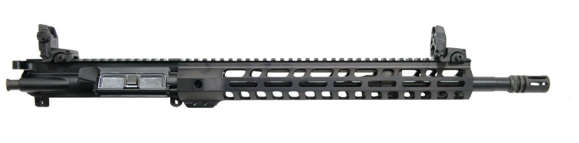 PSA 16" M4 Carbine 5.56 NATO 1:7 Nitride 13.5" Lightweight M-Lok Upper With BCG, CH, & MBUS Sight Set