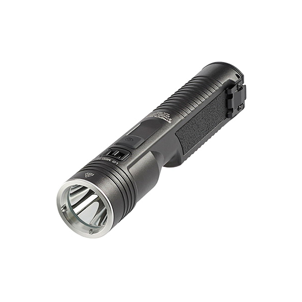 Streamlight Stinger 2020 120 VAC/12 VDC 2000 lm High 850 lm Medium 100 lm Low Rechargeable LED Flashlight, Black - 78101 - Streamlight