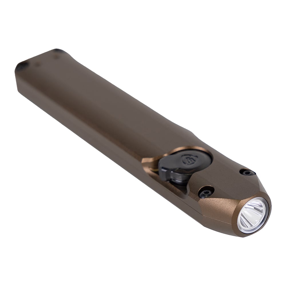 Streamlight Wedge 300 lm White LED Compact Rechargeable High-Performance EDC Flashlight, Coyote - 88811 - Streamlight