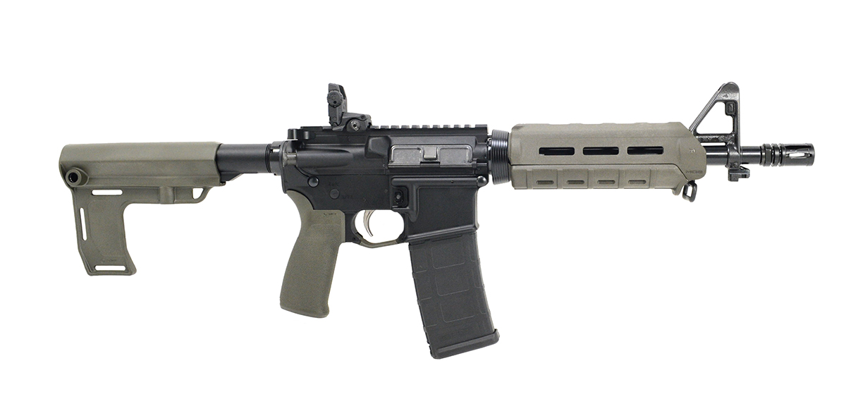 PSA AR-15 Pistol 5.56 10.5" Carbine 1/7 Nitride MOE EPT MFT Battlelink, ODG - Palmetto State Armory