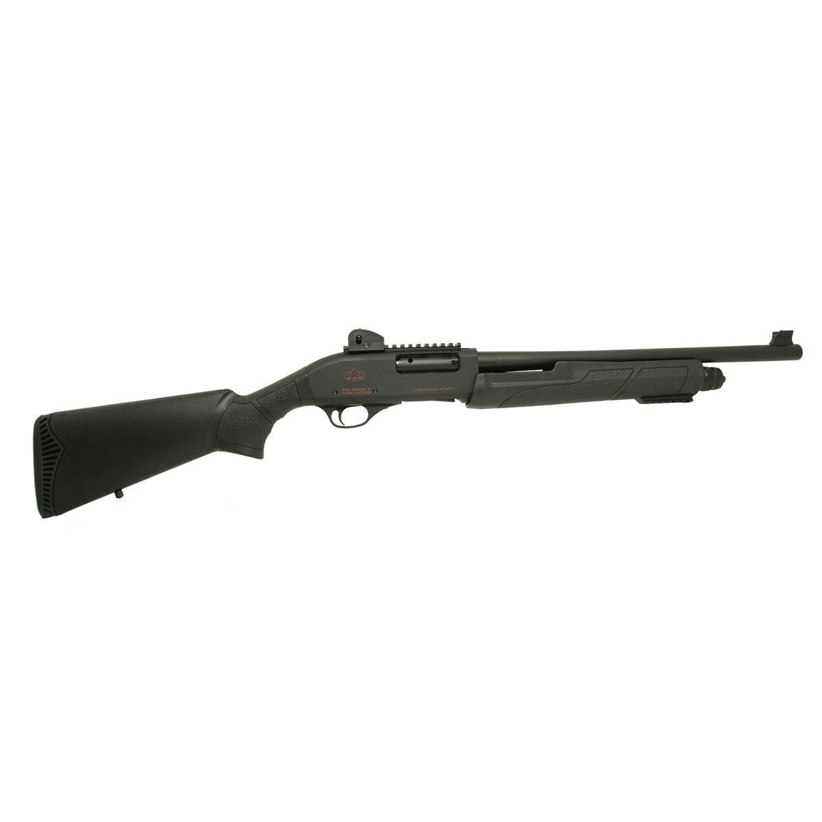 Black Aces Tactical Pro Series X 12 Ga Shotgun Pump 18.5", Blk - BATPSXPBW - Black Aces Tactical