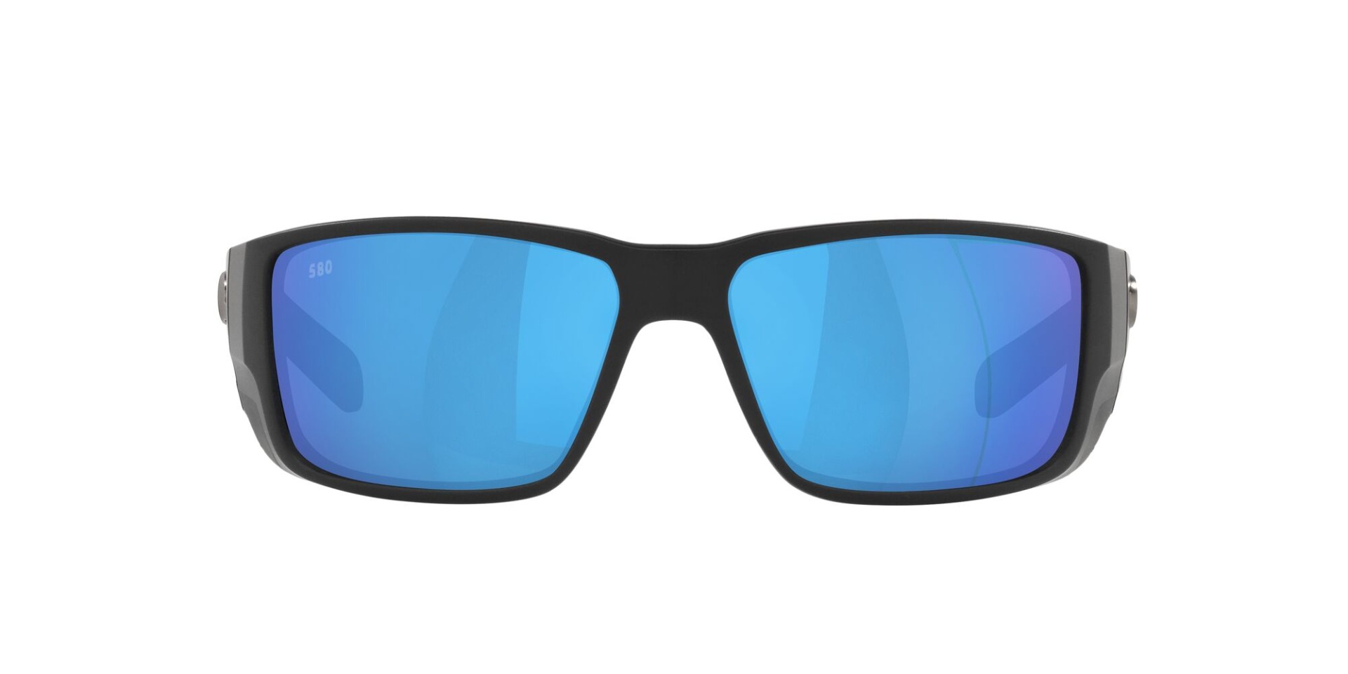 Costa Blackfin Pro Blue Mirror 580G Sunglasses, Black - Costa
