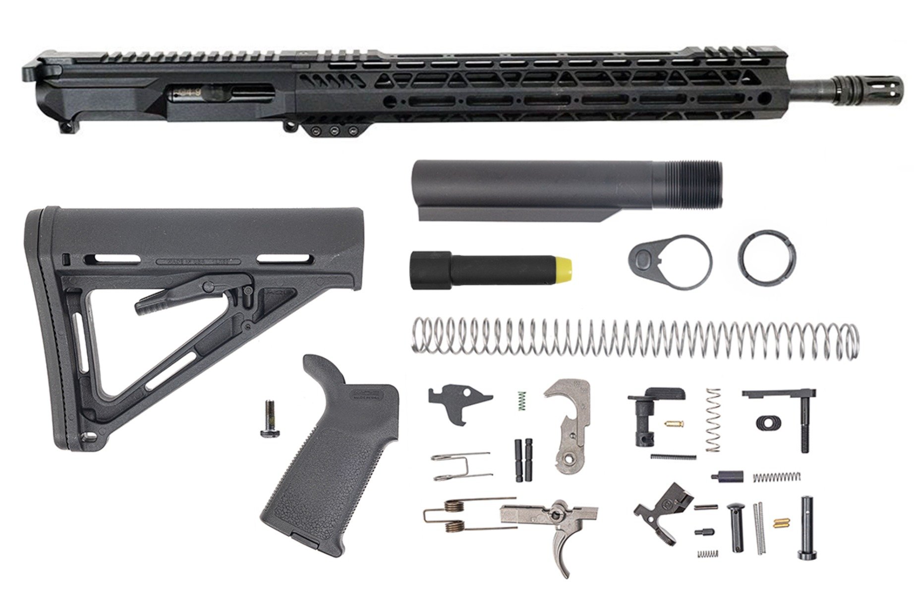 PSA Gen4 16" 9mm 1/10 Nitride 13.5" Lightweight M-lok Railed MOE EPT Rifle Kit - Palmetto State Armory