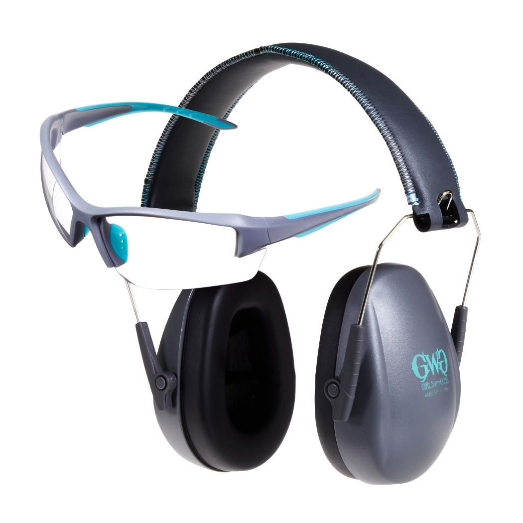 Allen GWG Assure Eye and Ear Combo, Black/Teal/Gray - 2388 - Allen