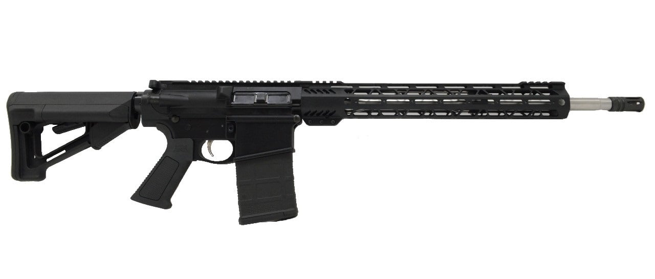 PSA Gen3 PA-10 Rifle 18" Mid-Length .308 1:10 Stainless 15" LTWT M-Lok STR 2-Stage