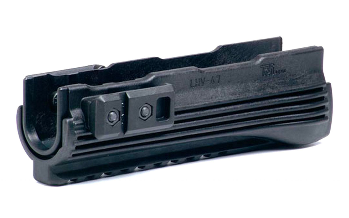 TDI Arms AK-47 3-Rail Lower Handguard, Black Polymer - LHV47 - Tdi Arms