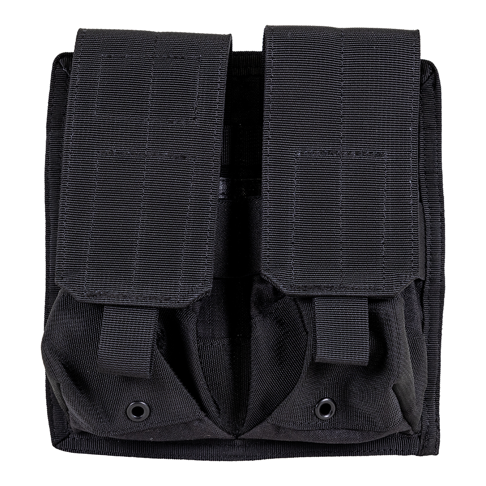 Blackhawk STRIKE Double M4/M16 Mag Pouch, Holds 4, Black - 37CL03BK