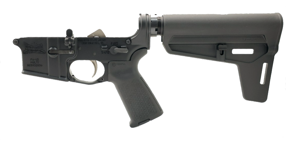 PSA AR15 Complete MOE EPT BSL Lower, Black - Palmetto State Armory