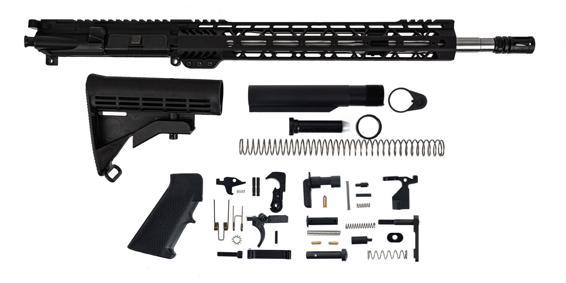 PSA 16" 5.56 NATO 1/7 Mid-Length Stainless Steel  13.5" Lightweight M-Lok Classic Rifle Kit