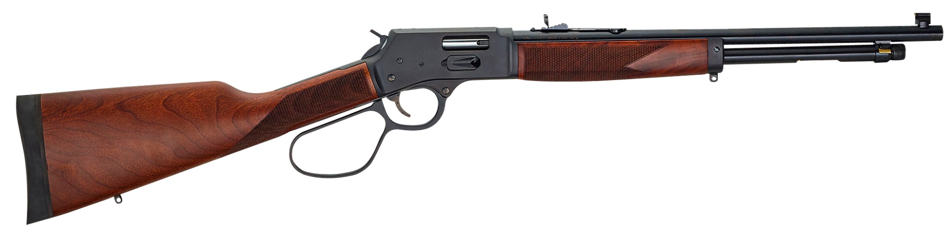 Henry H12 Classic Carbine .357 Magnum/.38 Special 16.5" 7rd Lever Action Rifle, Walnut - H012GMR