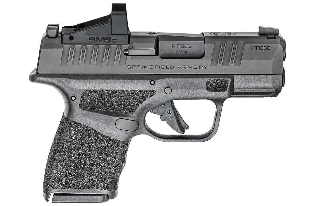 Springfield Hellcat Micro Compact w Shield Smsc 9mm Pistol 3.8" 11/13 Rd Capacity