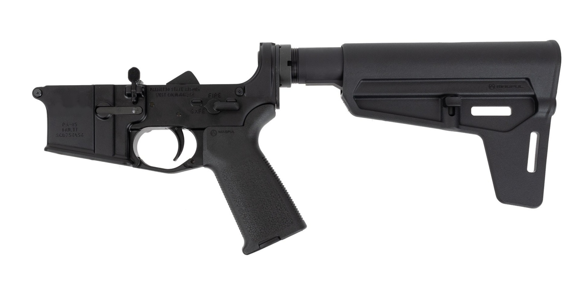 PSA AR15 Complete Blem MOE BSL EPT Stealth Lower, Black - Palmetto State Armory