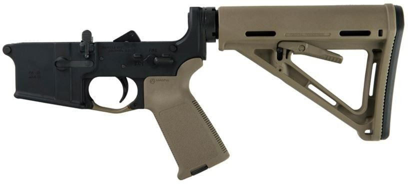 BLEM PSA AR-15 Complete MOE Stealth Lower, FDE - Palmetto State Armory