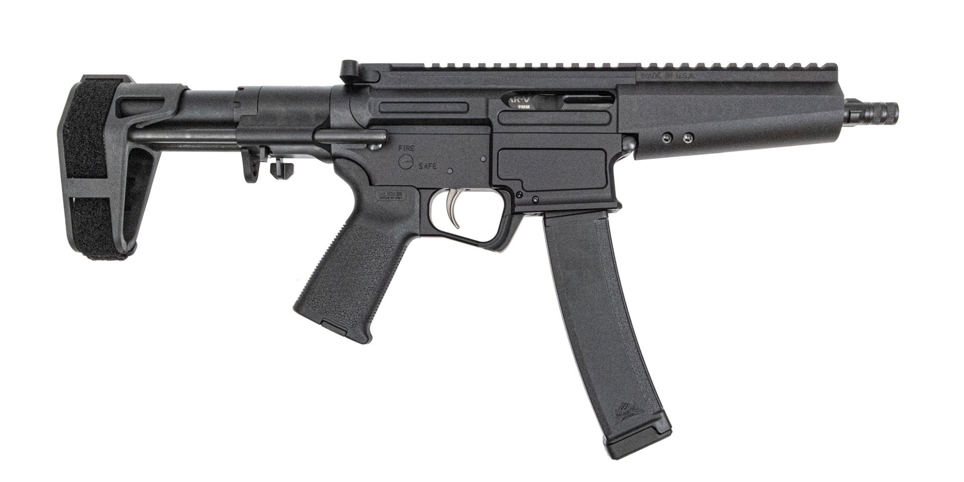 BLEM PSA AR-V 7" 9mm 1/10 Nitride Tri-Lug MOE EPT PDW Pistol - Palmetto State Armory