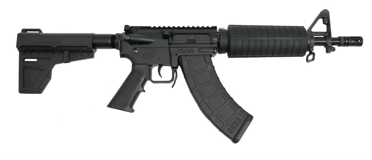 PSA Gen2 KS-47 10.5" Carbine-Length 7.62x39 1/10 Nitride Classic Shockwave Pistol with TC-E Extractor