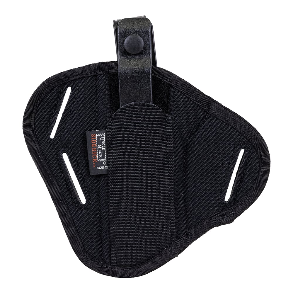 Uncle Mike's Super Belt Slide RH OWB Holster Size 19, Black - 86190 - Uncle Mike's