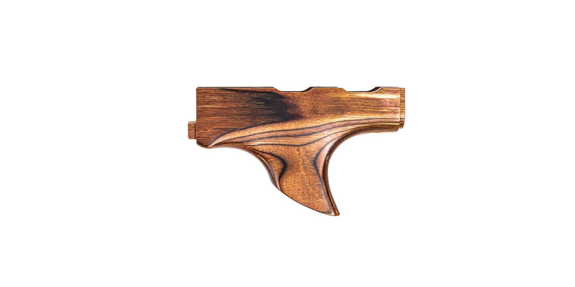 PSA AK Nutmeg Wood Shark Fin Handguard - Palmetto State Armory