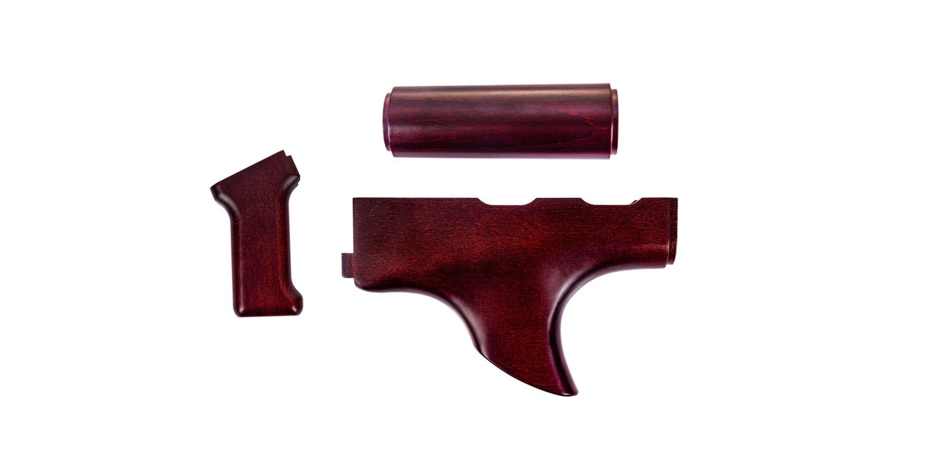 PSA AK Redwood Furniture Set w/ Shark Fin without stock - Palmetto State Armory