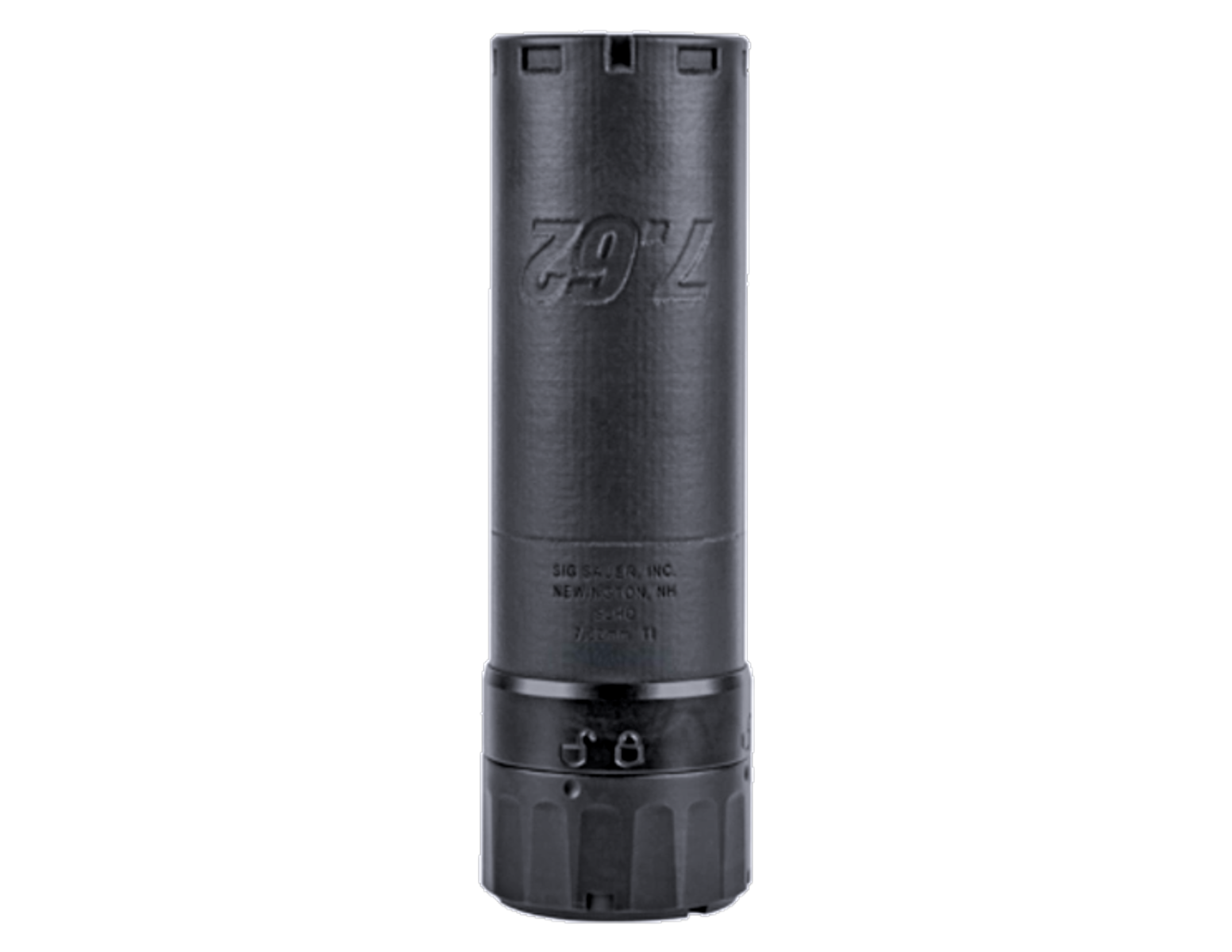 Sig 7.62 Rifle Suppressor QD  5", Titanium - SLH762TIC-QD - Sig Sauer