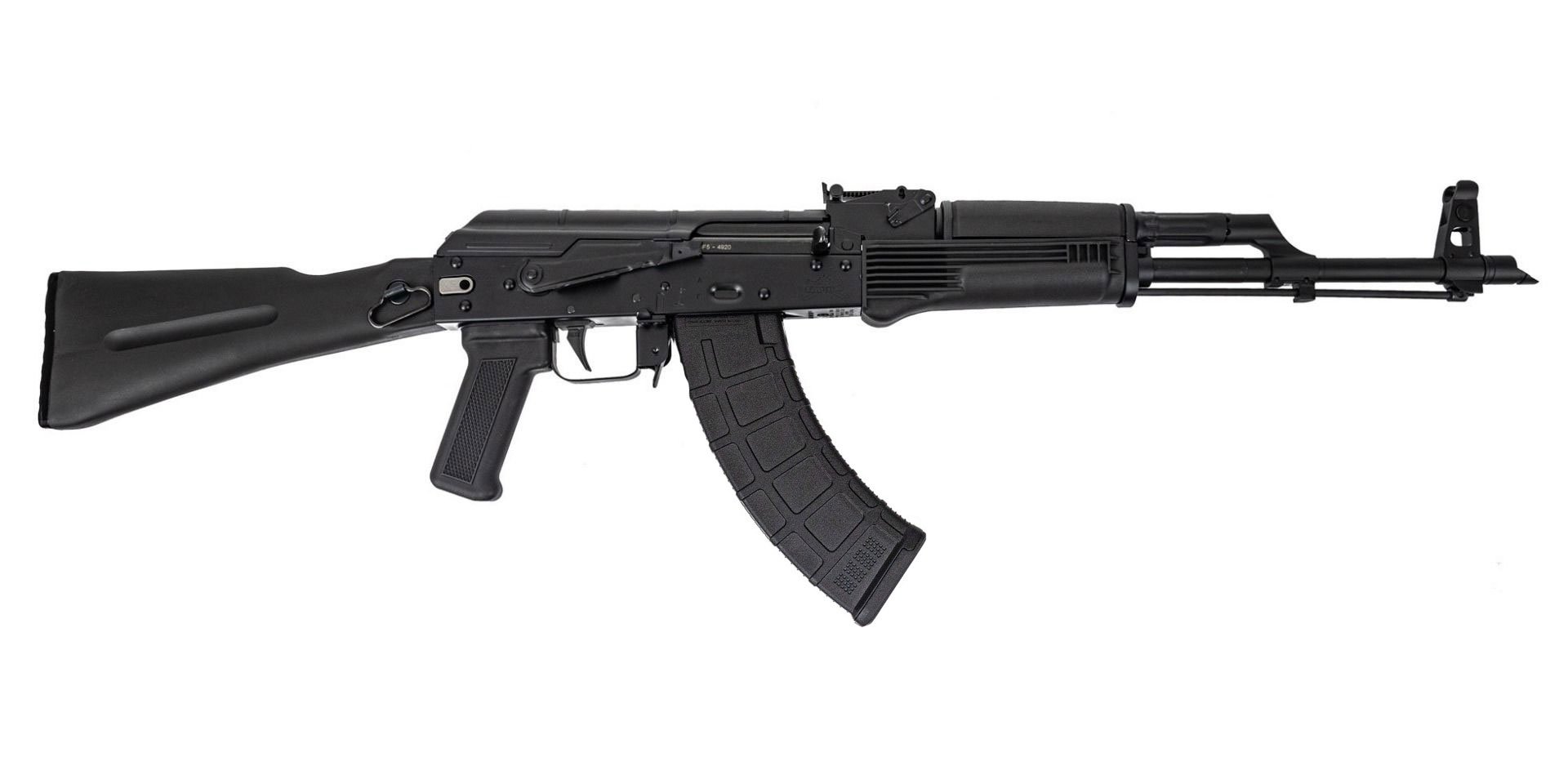 PSAK-47 GF5 Forged Classic Forged ALG Side Folder Polymer Rifle , Black - Palmetto State Armory