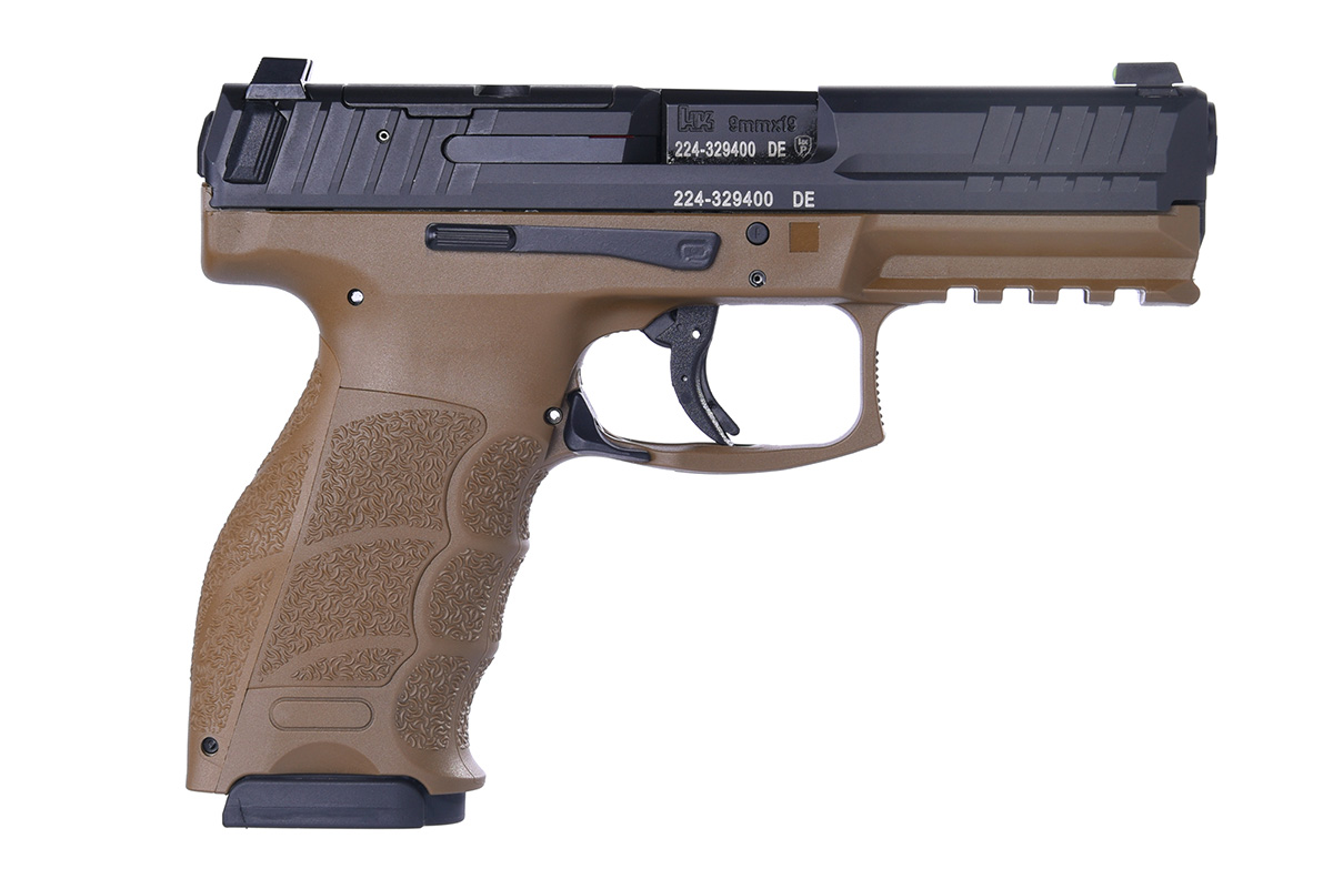 HK VP9 9mm Pistol 17rd 4.1" FS OR FDE  - 81000607 - H&K