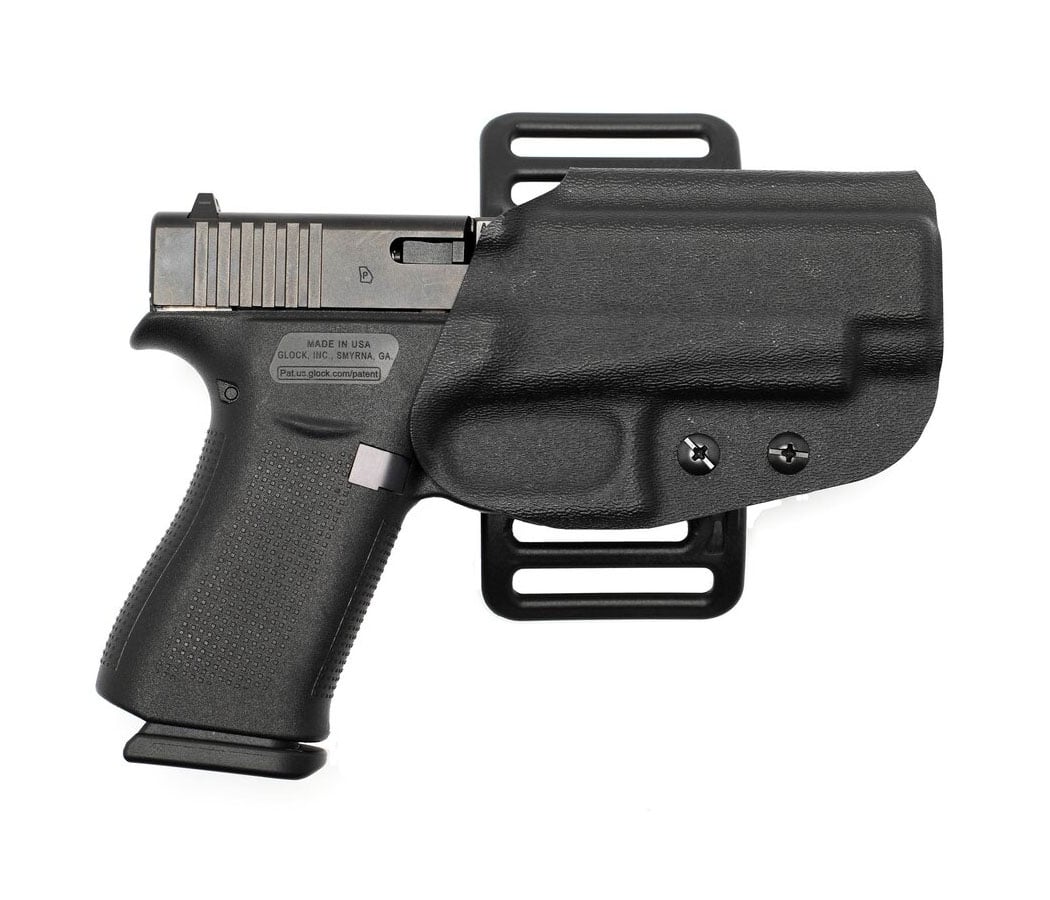Nerd SLY OWB RH Holster for Glock G19/19X/23/32/45, Black - Nerd Holsters