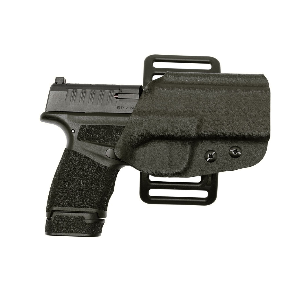 Nerd SLY OWB RH Holster for Springfield Hellcat, OD Green