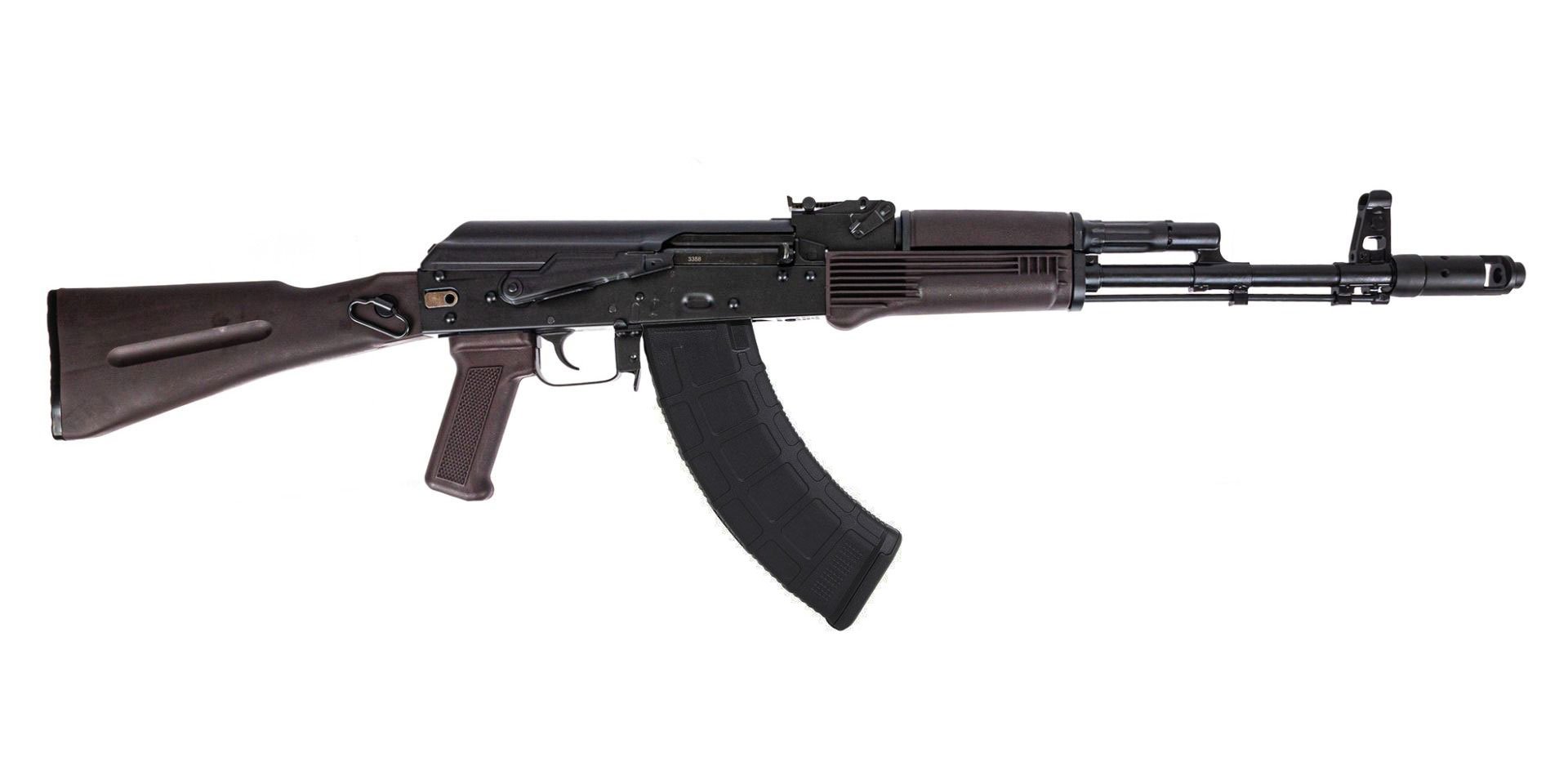 PSA AK-103 Premium Forged Classic Side Folder Polymer Rifle, Plum - Palmetto State Armory