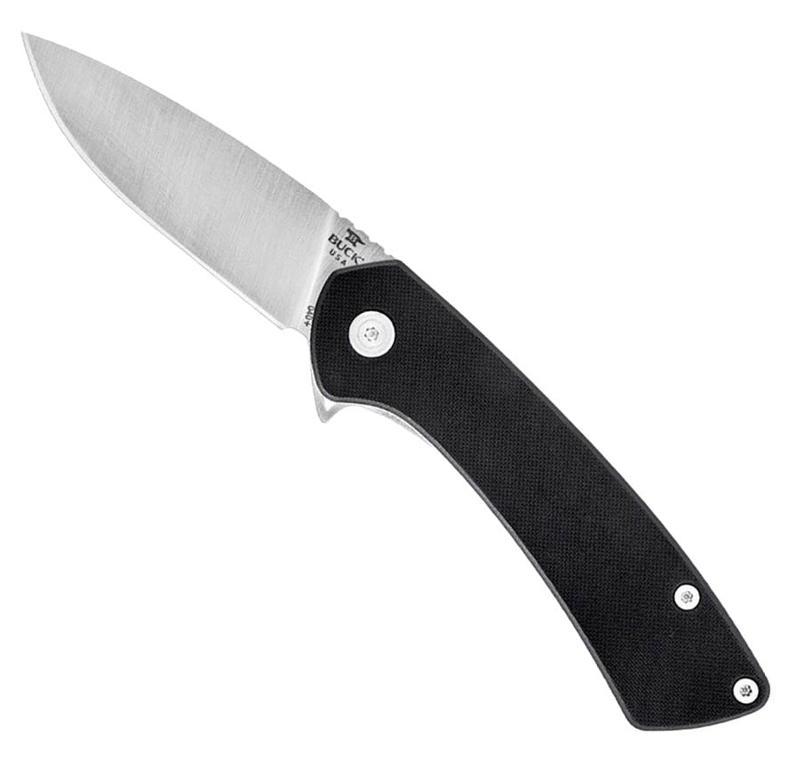 Buck 040 Onset Folding Drop Point Knife, Black - 0040BKS-B