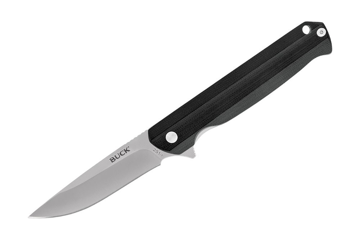 Buck 251 Langford Knife, Black - 0251BKS - Buck Knives