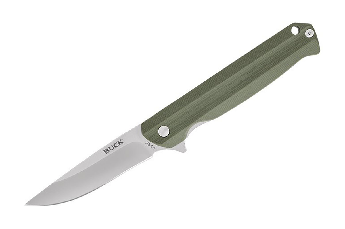 Buck 251 Langford Knife, Green - 0251GRS - Buck Knives