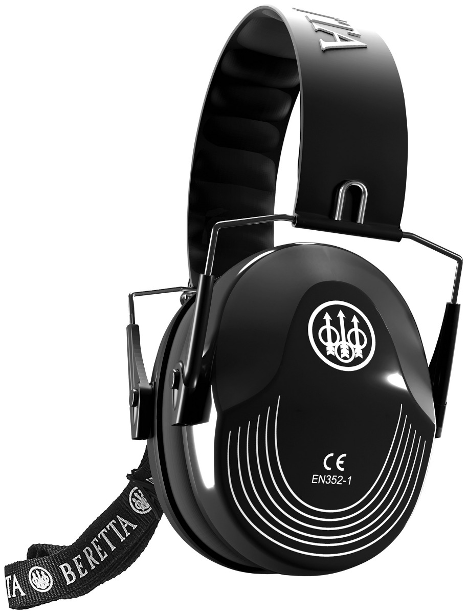 Beretta Safety Pro Earmuff, Black - CF1000000209SS - Beretta
