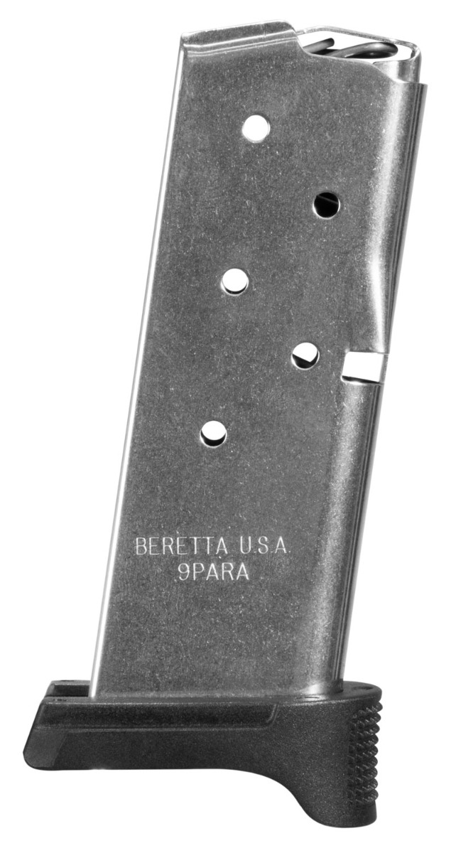 Beretta APX Carry 9mm Luger 8rd Magazine, Stainless Steel - JMAPXCARRY8 - Beretta