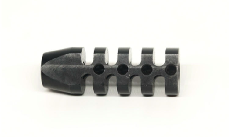 Bowden Tactical Nitride Coated AR-15 Medium 1" 1/2"-28 Muzzle Break - J13483-51 - Bowden Tactical