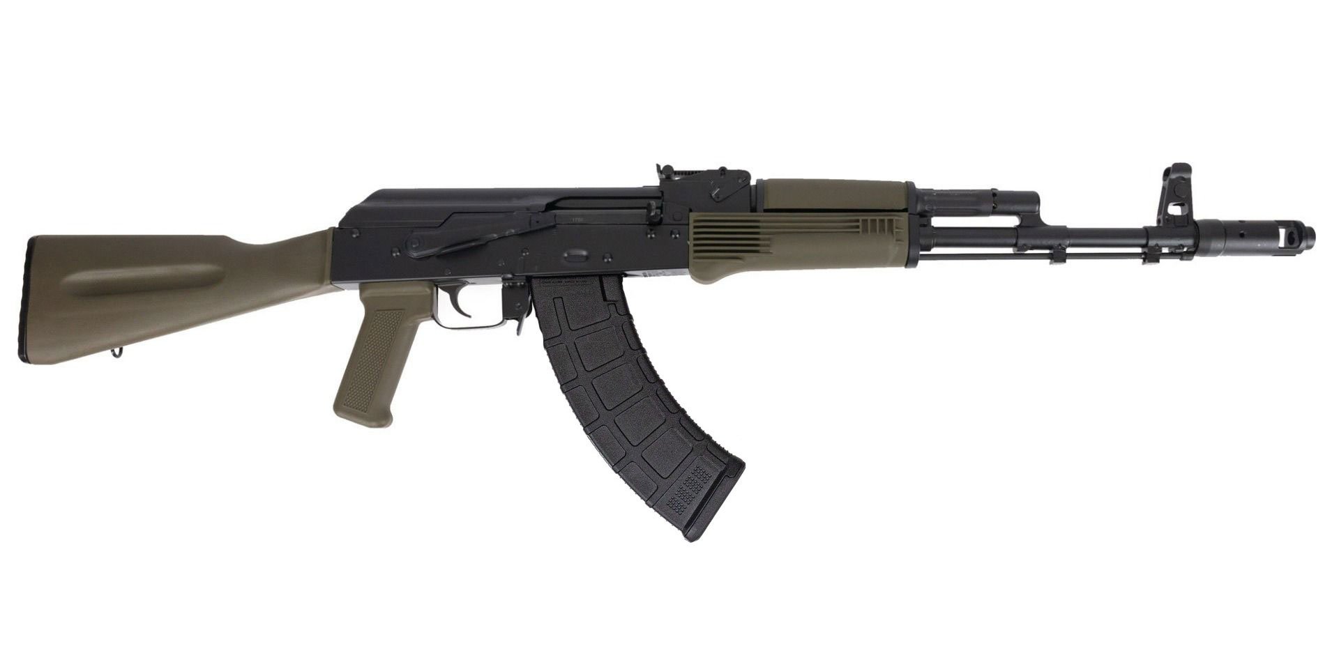 PSA AK-103 Premium Forged Classic Polymer Rifle with Cleaning Rod, ODG - Palmetto State Armory