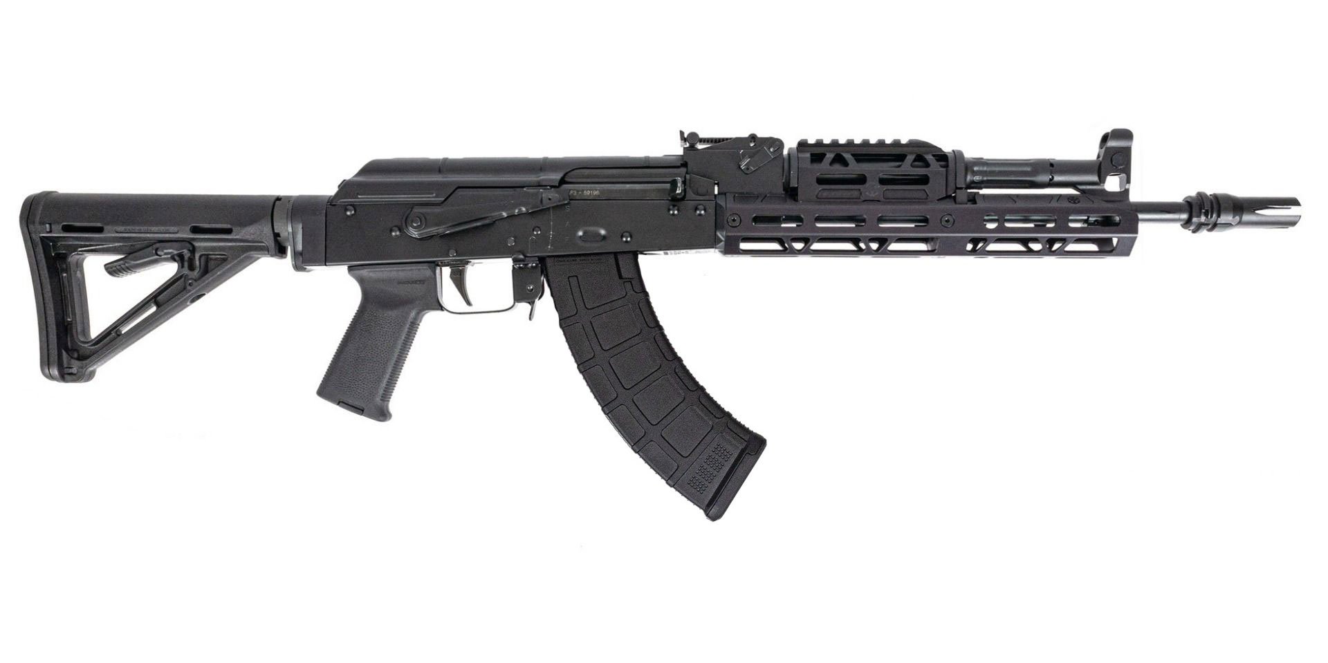 PSA AK-47 GF3-E with 14.7" Barrel Pin and Weld, ALG Trigger, and JMAC Flash Hider - Palmetto State Armory