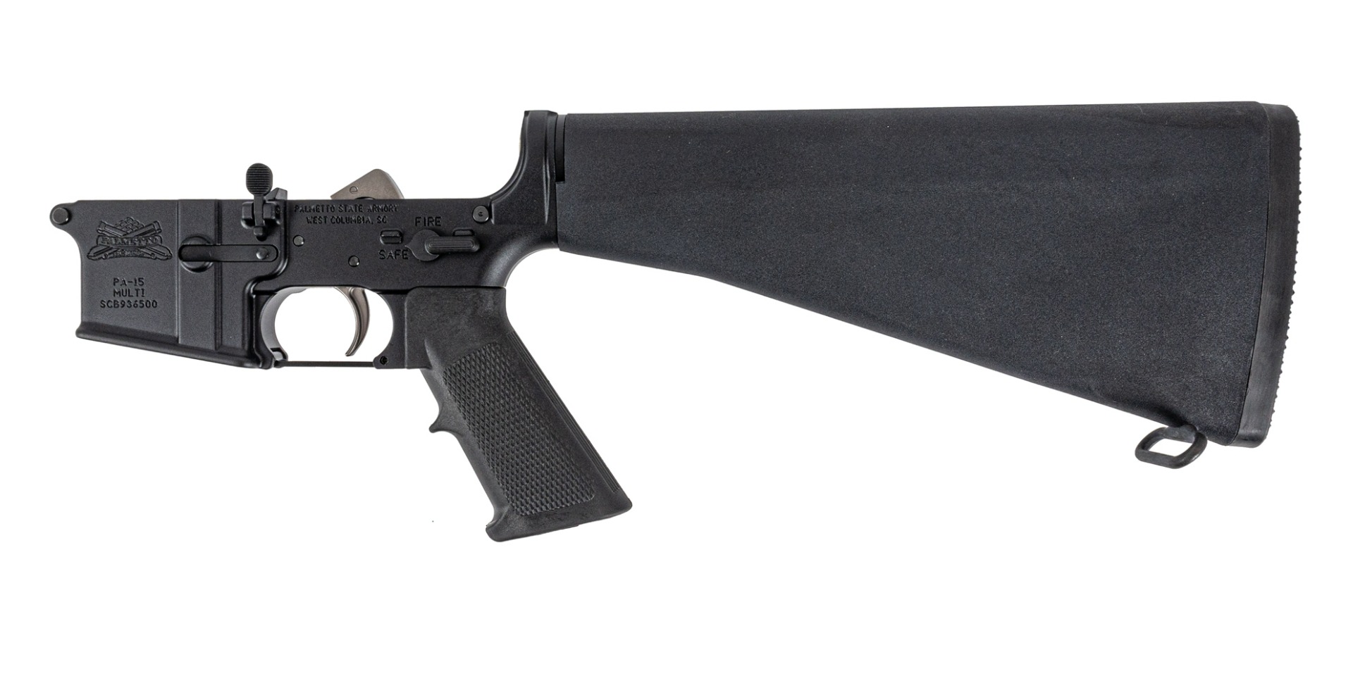 PSA PA15 Complete Classic EPT A2 Lower, Black - Palmetto State Armory
