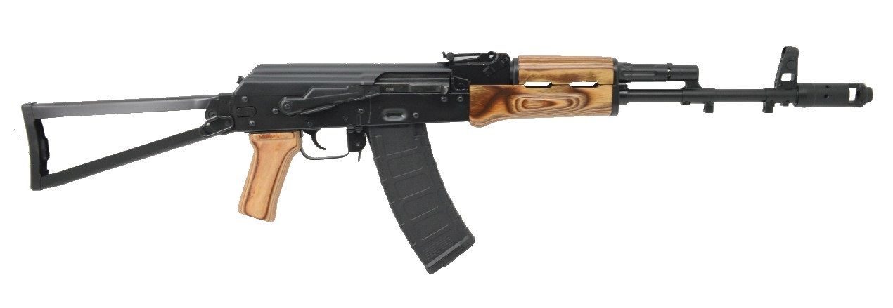 PSAK-74 Triangle Side folding rifle with Toolcraft Trunnion, Bolt, and Carrier, Nutmeg - Palmetto State Armory