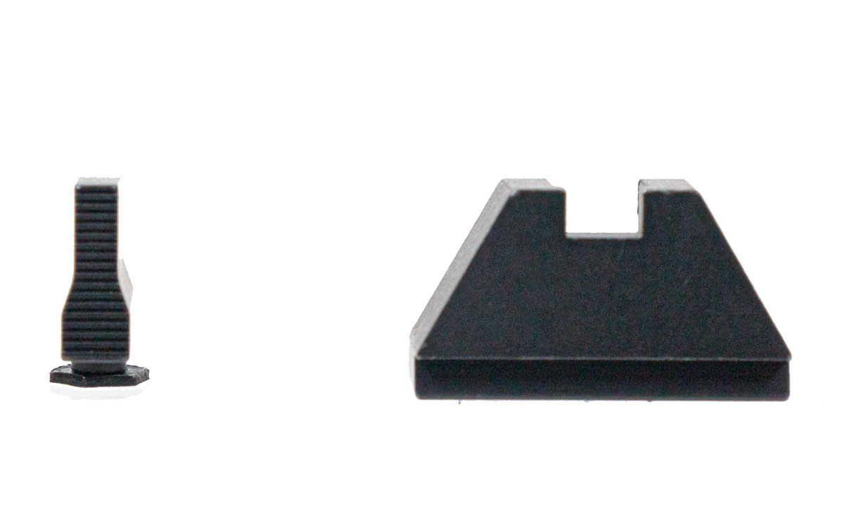 PSA Dagger AmeriGlo 2XL Tall Black Front & Rear Sight Set - Palmetto State Armory