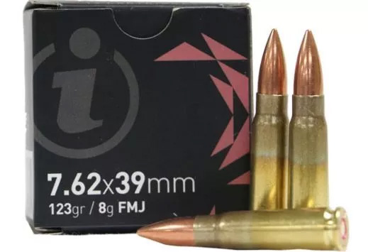IGMAN 7.62X39 123GR FMJ 15rds - 896557 - Igman