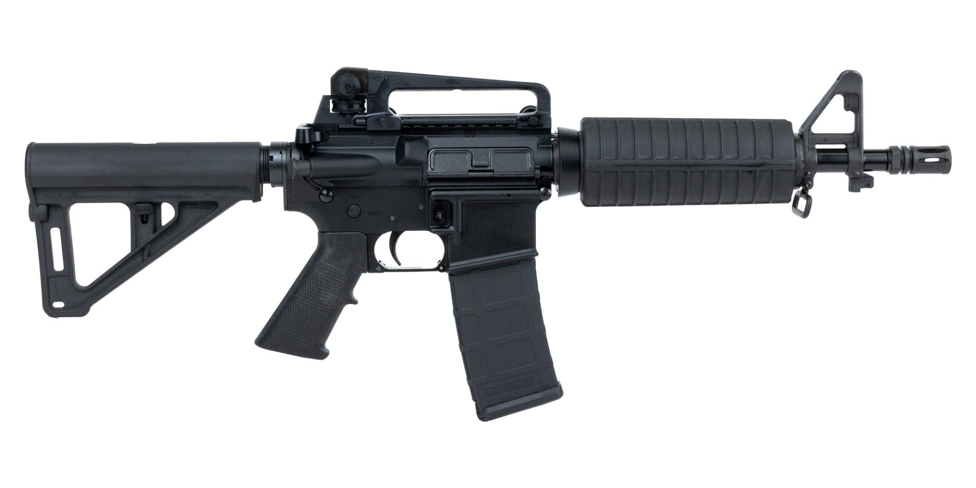 PSA PA-15 Classic Stealth AR-15 Pistol 10.5" Carbine 1/7 Nitride BTR W/Carry Handle - Palmetto State Armory