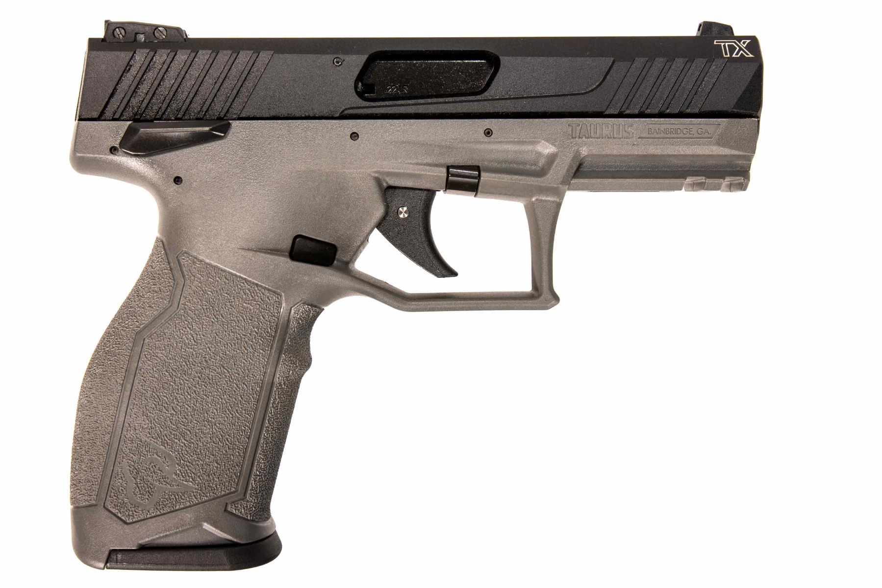 Taurus TX22 .22 LR 4.1" 16rd Pistol, Grey/Black - 1-TX22141G - Taurus