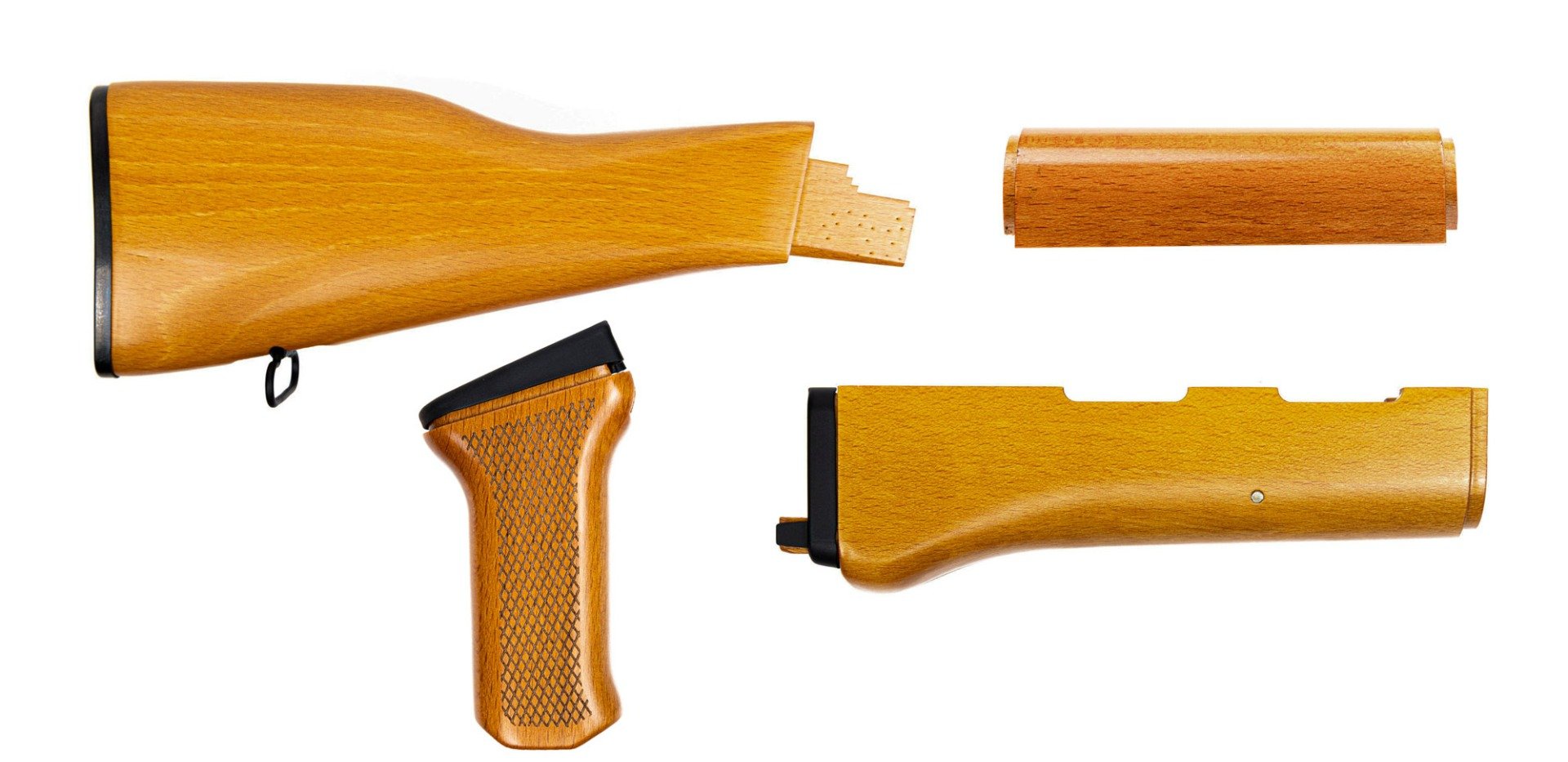 PSA AK Norinco Furniture Set with Checkered Grip - Palmetto State Armory
