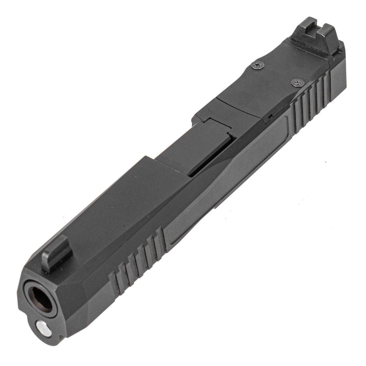 PSA Dagger Complete RMR Slide Assembly With Non-Threaded Barrel, Black - Palmetto State Armory