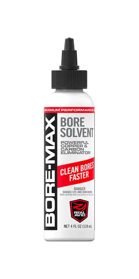 Real Avid Bore-Max Cleaning Solvent, 4oz Squeeze Bottle - AVBMBS4L - Real Avid