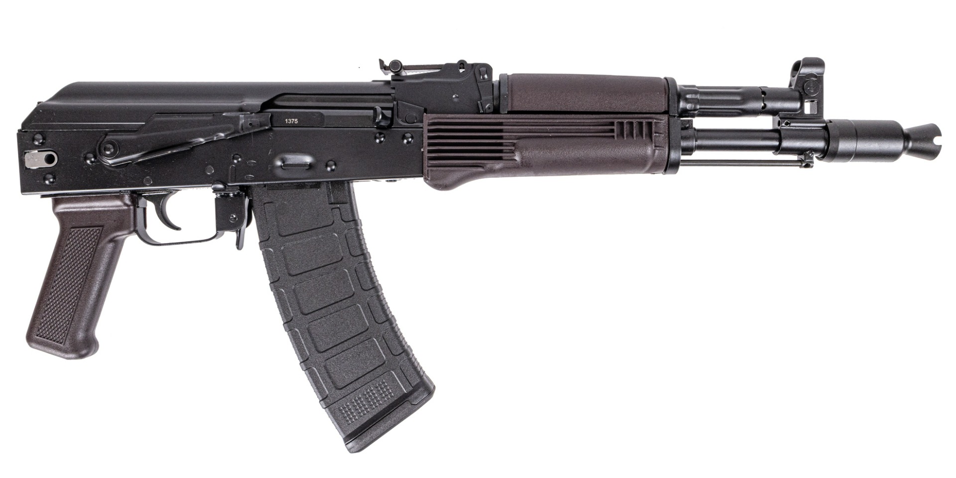 PSA AK-105 Classic Pistol With Toolcraft Trunnion, Bolt, and Carrier, Plum - Palmetto State Armory